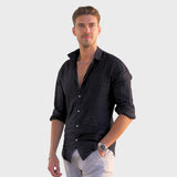 Leonardo - Camisa Casual de Linho