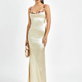 Pixie | Vestido Longo de Satin