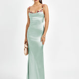 Pixie | Vestido Longo de Satin