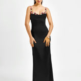 Pixie | Vestido Longo de Satin
