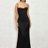 Pixie | Vestido Longo de Satin