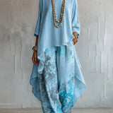 Ginevra | Floral Asymmetrical Fluid Set