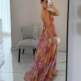 Giselle | Maxi Vestido Urokliwy com Estampa Floral