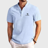 Camel Vintage Polo Shirt