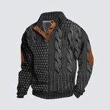 Rui - Elegancki Sweter z Wzorem
