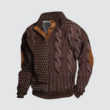 Rui - Elegancki Sweter z Wzorem