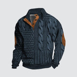 Rui - Elegancki Sweter z Wzorem