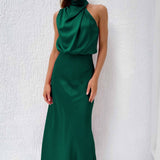 Tyra | Vestido de Gala Elegante com Decote Halter