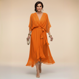 "MARTA | VESTIDO DE CHIFFON COM DECOTE EM V" can be rewritten as:

"MARTA | VESTIDO DE CHIFFON COM DECOTE EM V" 

If you would like a different style or emphasis, please let me know!