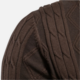 Francisco - Suave Argyle Knit Cardigan