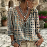 Blusa Descontraída Vintage