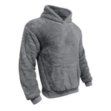 Fleece Blend Hoodie with Hood