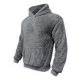 Fleece Blend Hoodie with Hood