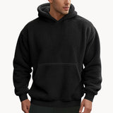 Fleece Blend Hoodie with Hood