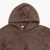 Fleece Blend Hoodie with Hood