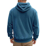 Fleece Blend Hoodie with Hood