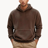 Fleece Blend Hoodie with Hood