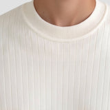 Sweter dzianinowy z długim rękawem
