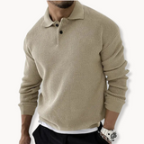 Miguel - Dzianinowy Sweter Polo