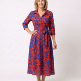 Claire | Vestido Midi de Manga Longa com Cinto
