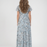 Noémie | Maxi Dress in Floral Chiffon