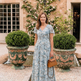 Noémie | Maxi Dress in Floral Chiffon