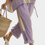 Lorena - Boho Linen and Bamboo Set