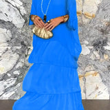 Nora Blue Coat Dress
