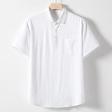 Polo T-shirt - Miękki Kołnierz z Mieszanki