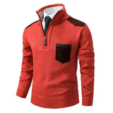Sweter dzianinowy z kołnierzykiem