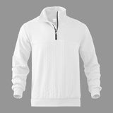 João - Oddychający Sweter z Połowicznym Zamkiem