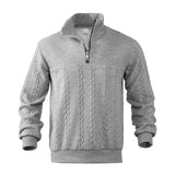 João - Oddychający Sweter z Połowicznym Zamkiem