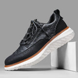 Salvador - Skórzane Buty Oxford dla Mężczyzn