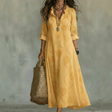 Sienna - Vestido Longo de Verão com Estampa Floral
