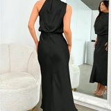Tyra | Vestido de Gala Elegante com Decote Halter