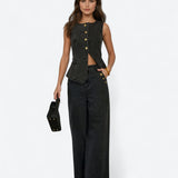 Felicia | Elegante Conjunto de Denim