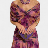 Alondra | Vestido Longo Floral com Decote em V
