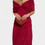 Alondra | Vestido Longo Floral com Decote em V