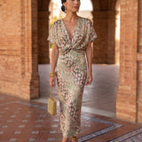Antonella | Vestido Chic de Tecido Leve e Fluido