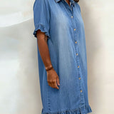 Laura | Vestido de Jeans Confortável