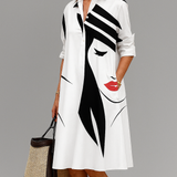Yvette | Confortável Vestido Midi