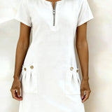 Vestido Lina — Elegância Natural para o Dia a Dia
