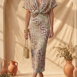 Antonella | Vestido Chic de Tecido Leve e Fluido