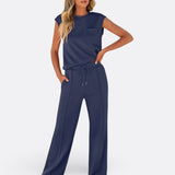 Iris - Conjunto Casual em Tecido Macio para Lounge